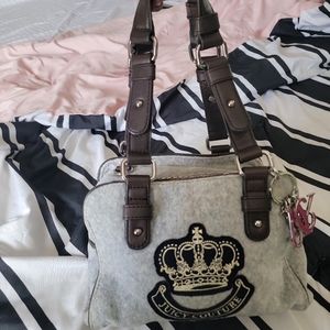 Price firm .Juicy couture grey bag